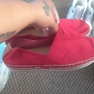 Canvas slip ons